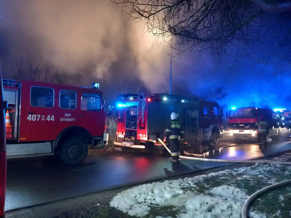 Пожежа в Godzieszów