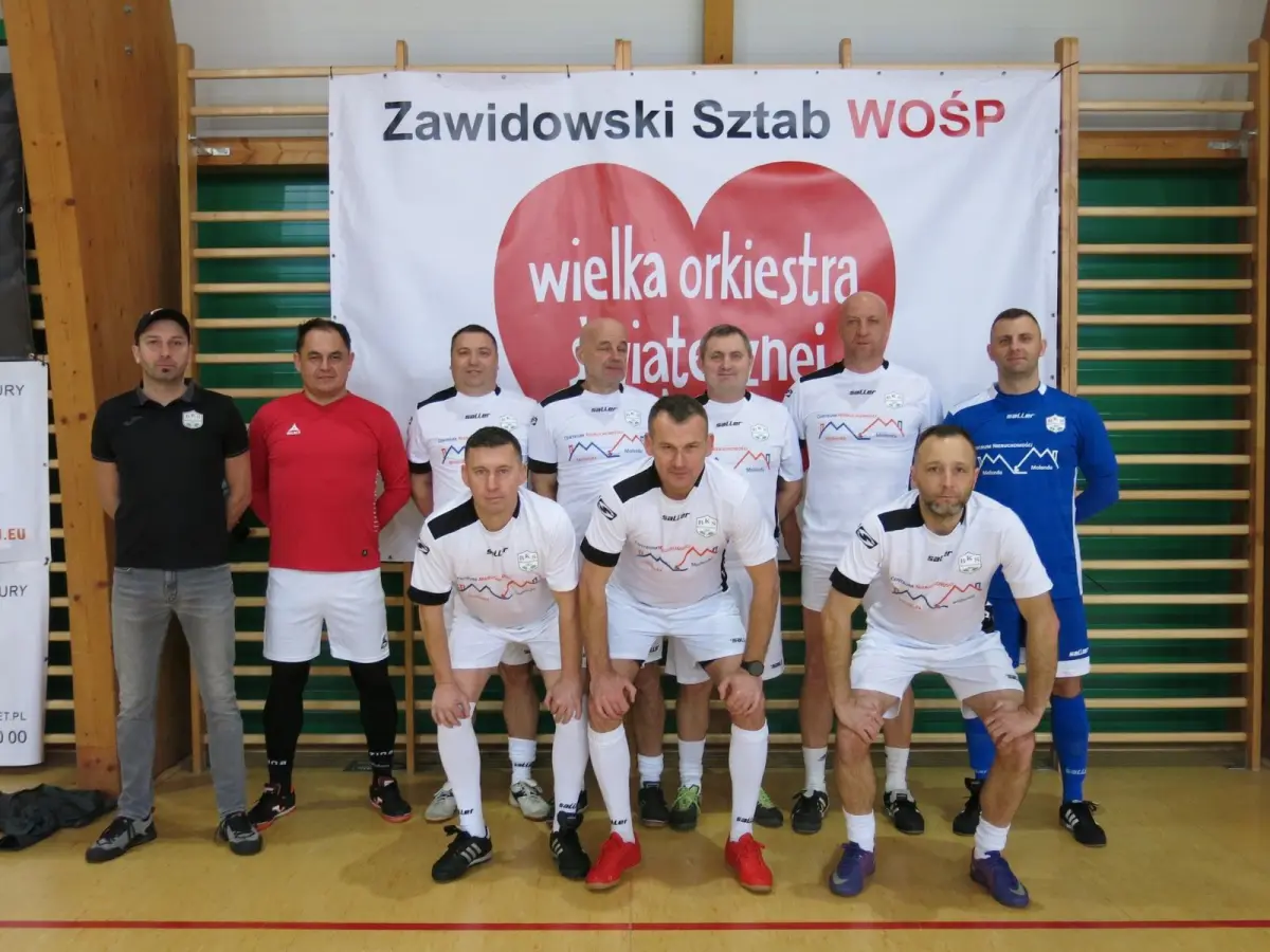 Oldboye BKS ponownie wygrali turniej WOŚP w Zawidowie