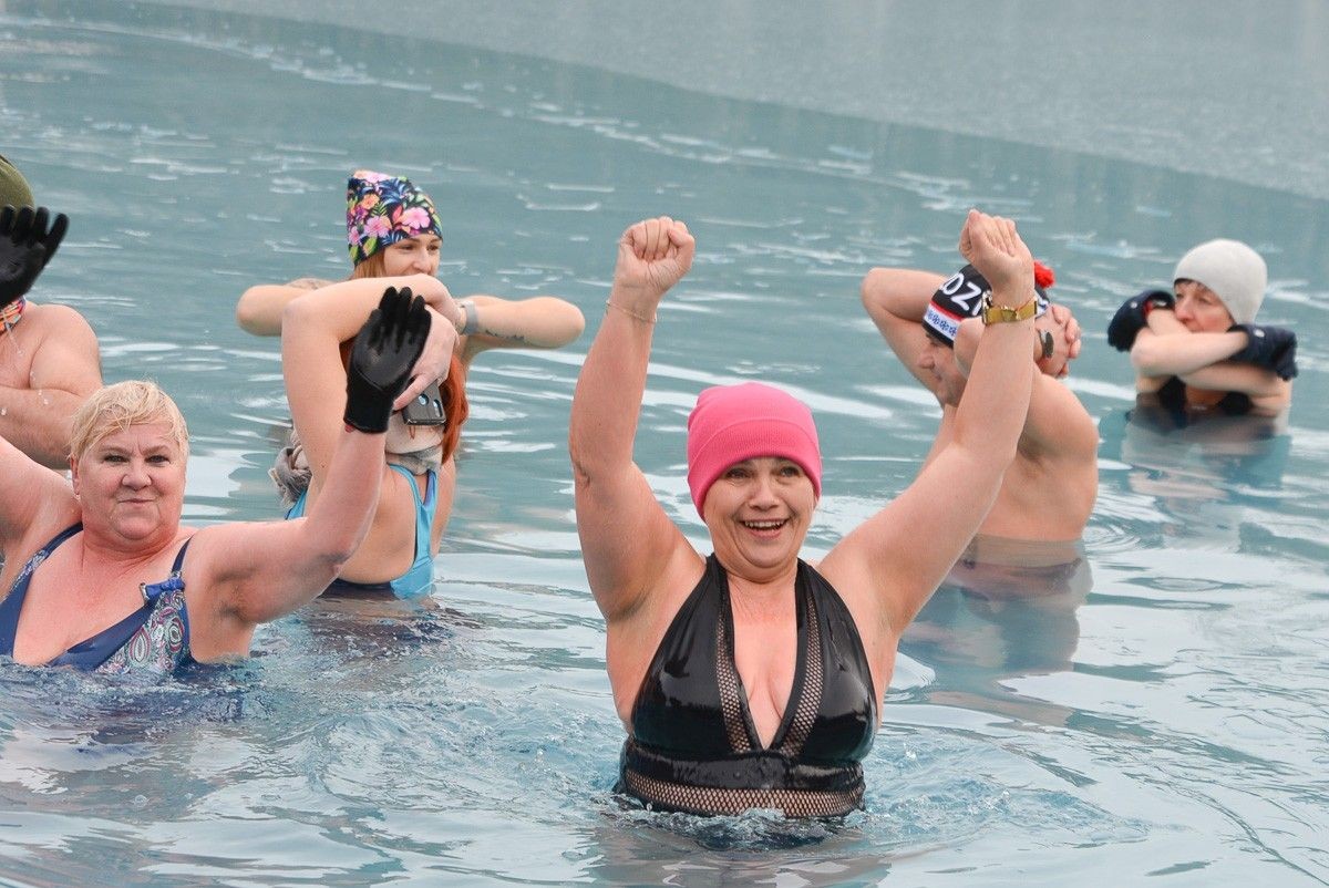 Bolesławieckie morsy zagrały z WOŚP