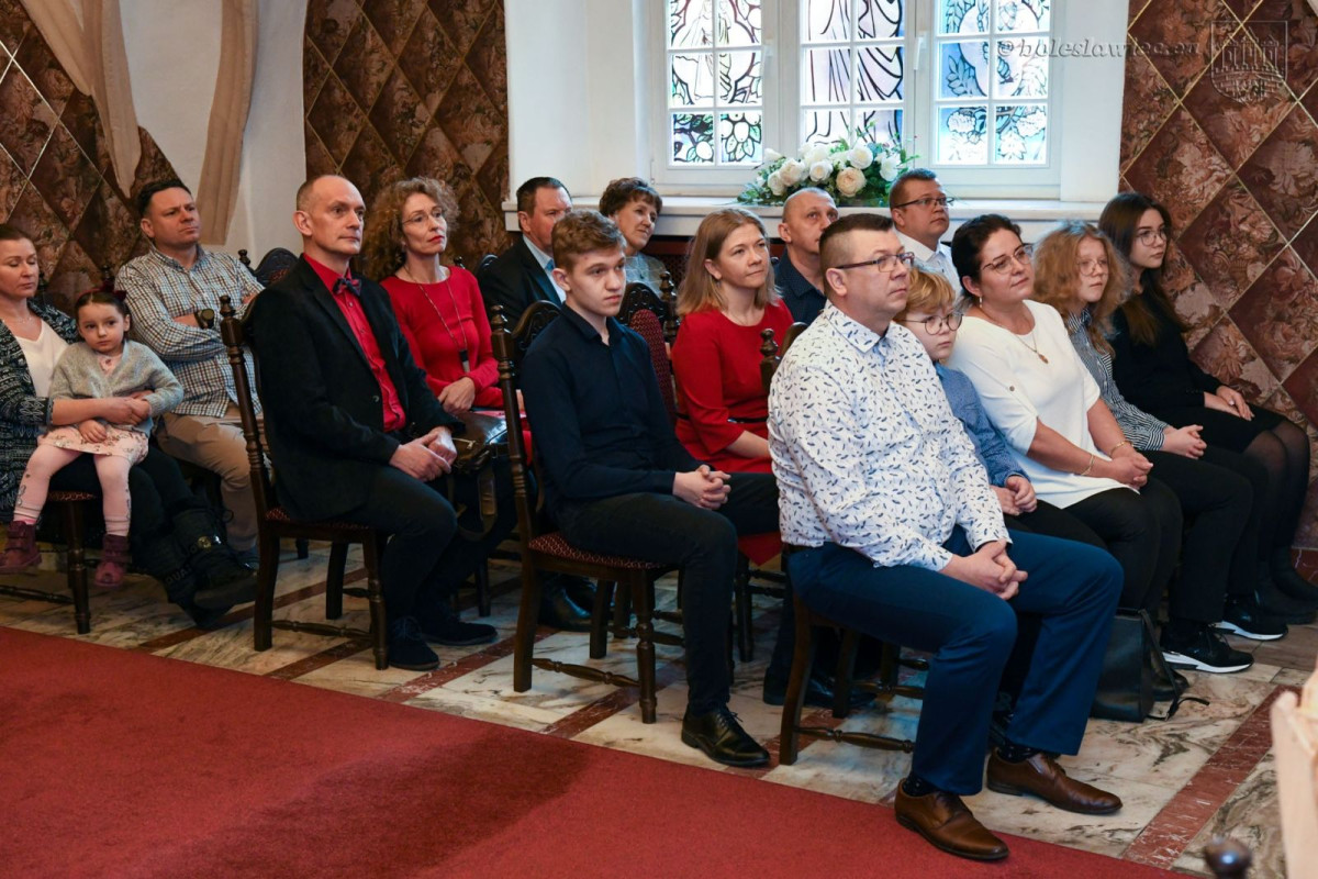 Uroczystość w Pałacu Ślubów w Bolesławcu