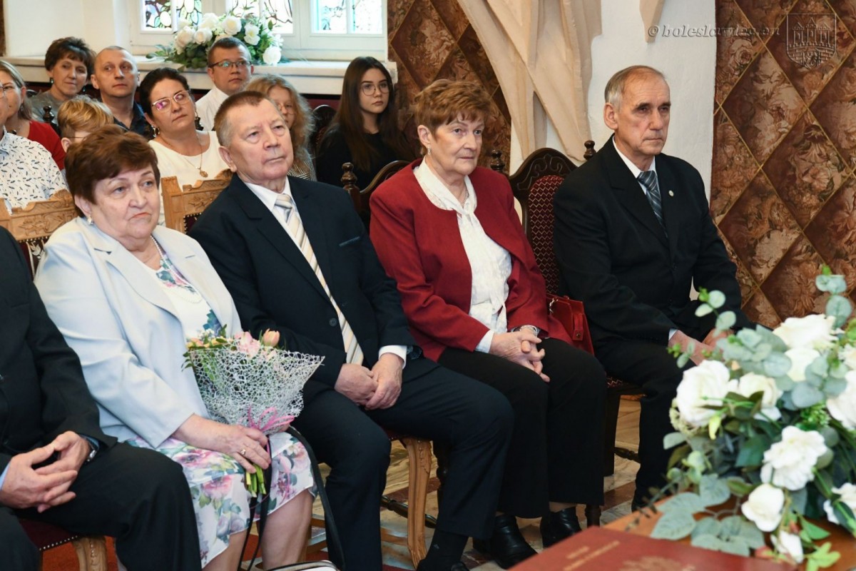 Uroczystość w Pałacu Ślubów w Bolesławcu