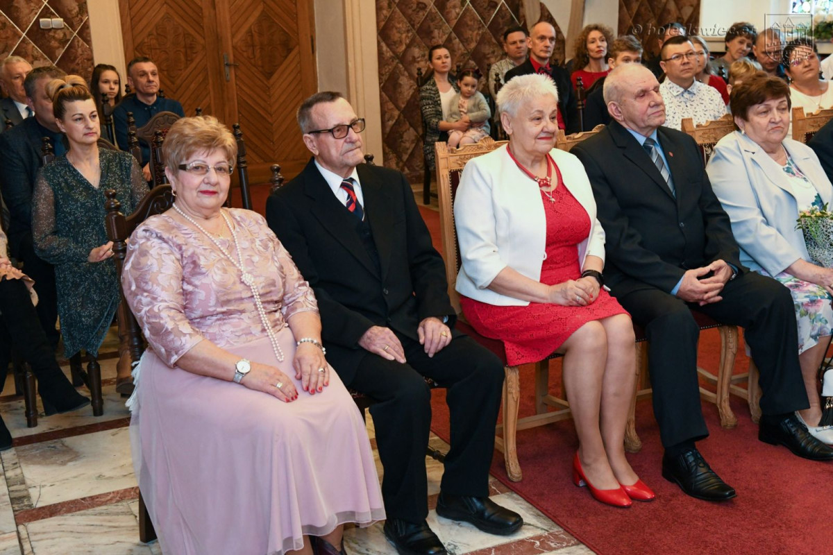 Uroczystość w Pałacu Ślubów w Bolesławcu