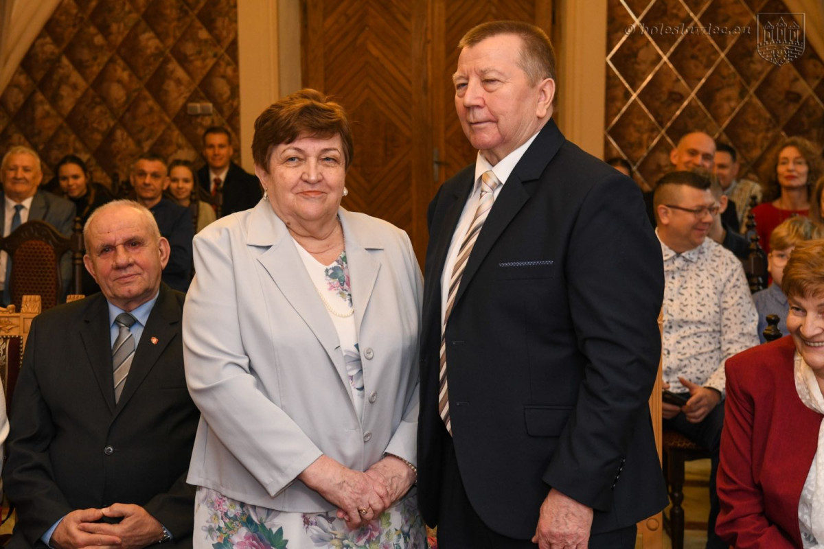 Uroczystość w Pałacu Ślubów w Bolesławcu