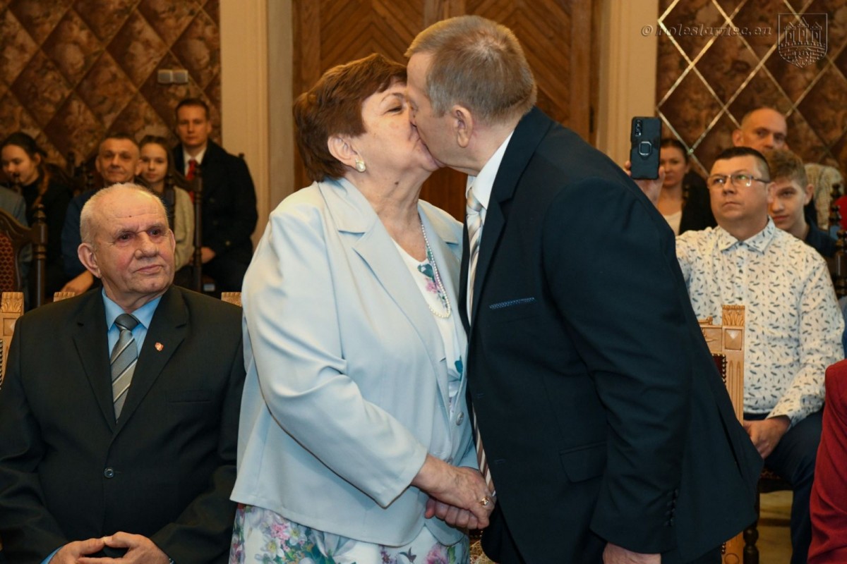 Uroczystość w Pałacu Ślubów w Bolesławcu