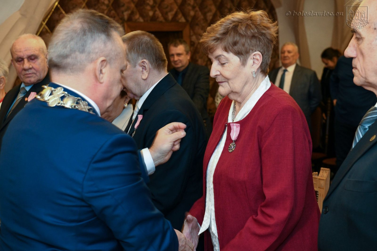 Uroczystość w Pałacu Ślubów w Bolesławcu