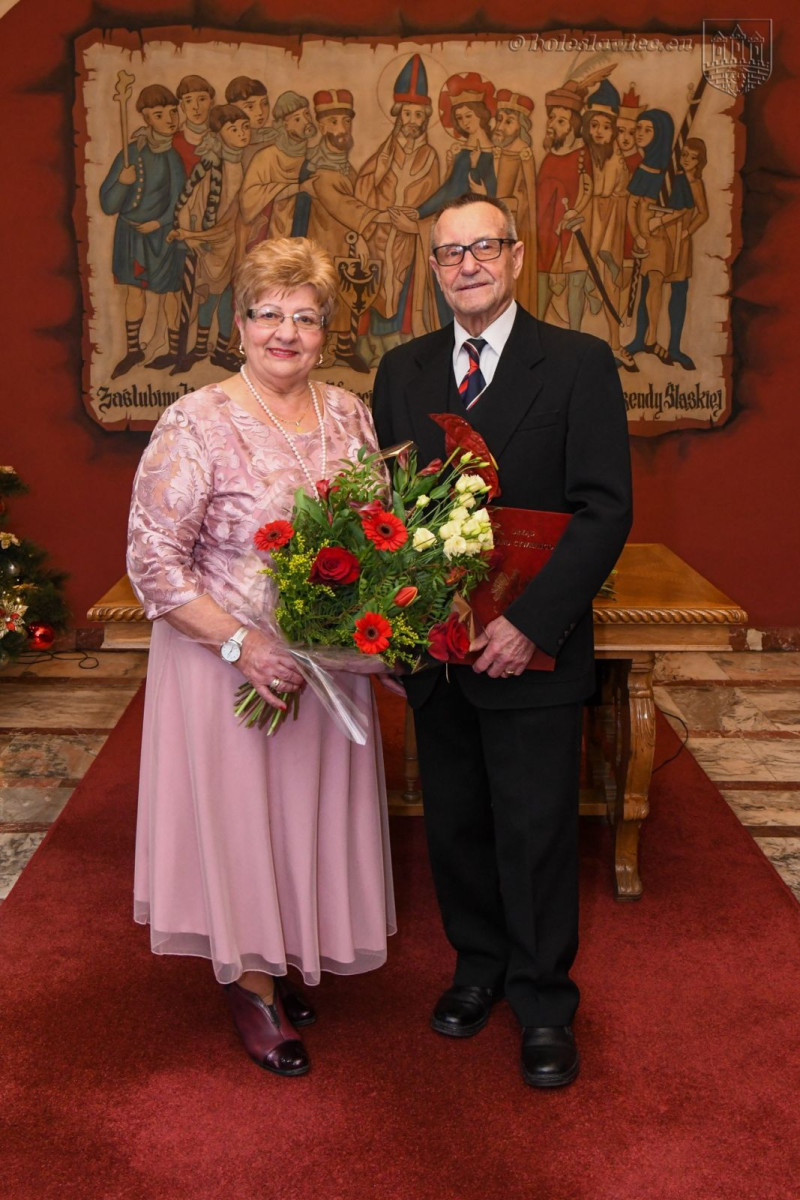 Uroczystość w Pałacu Ślubów w Bolesławcu