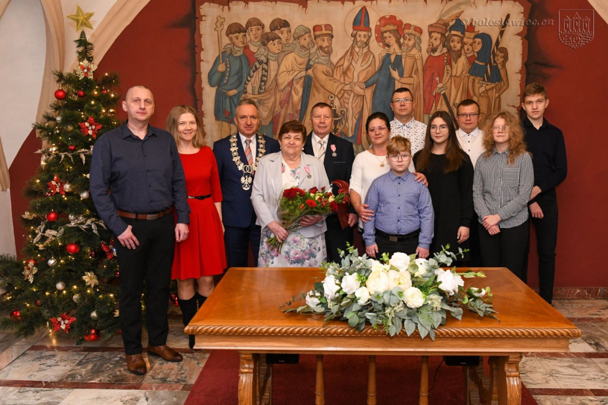 Uroczystość w Pałacu Ślubów w Bolesławcu