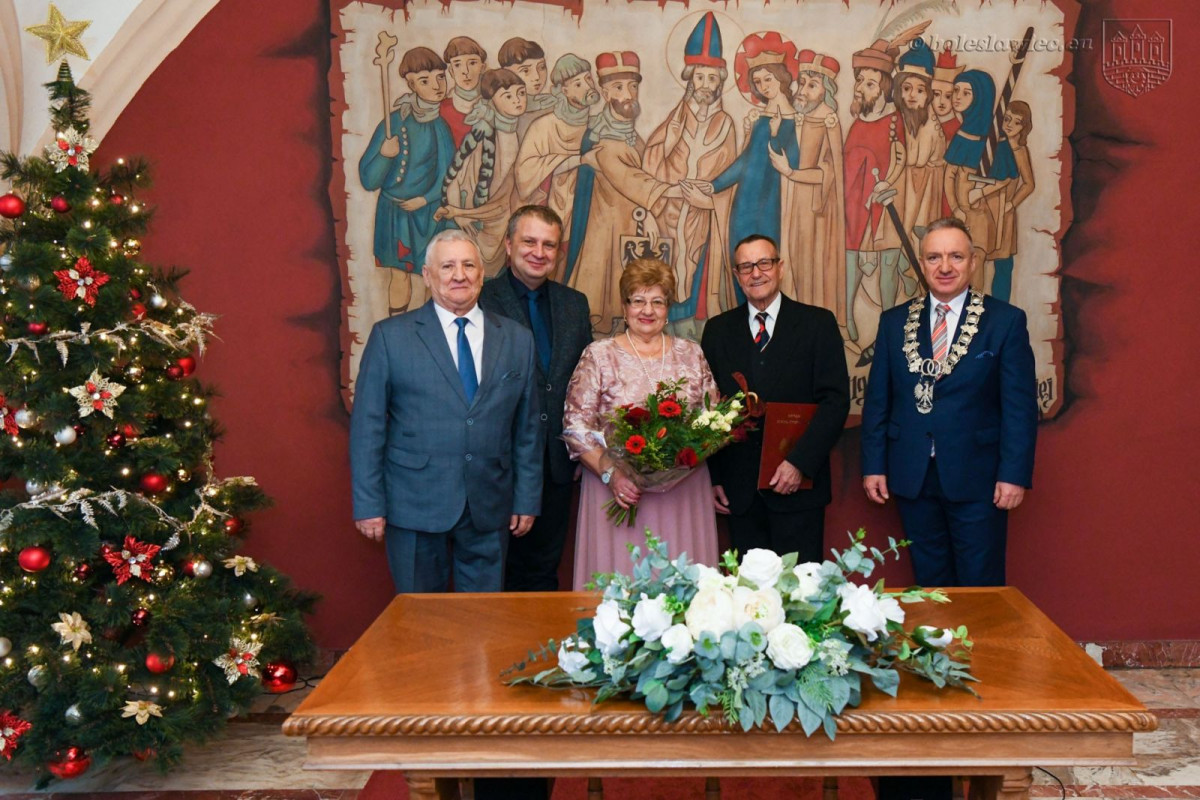 Uroczystość w Pałacu Ślubów w Bolesławcu