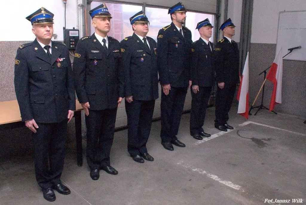 Uroczystość w Komendzie Powiatowej PSP w Bolesławcu