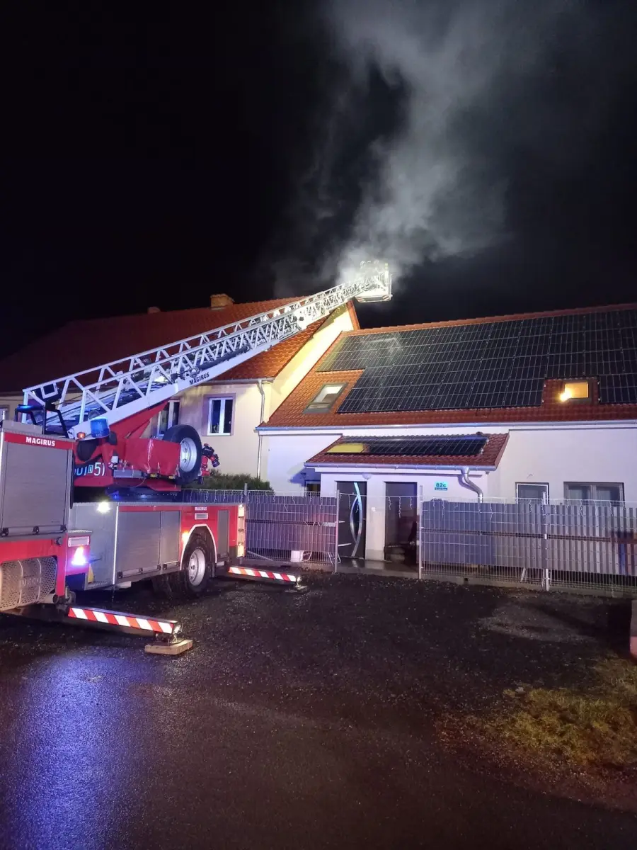 Pożar w Kraśniku Górnym