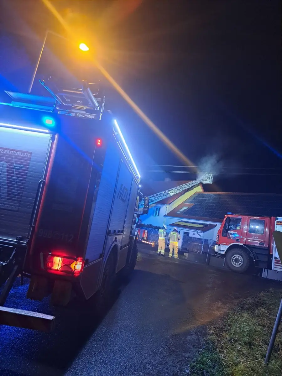 Pożar w Kraśniku Górnym