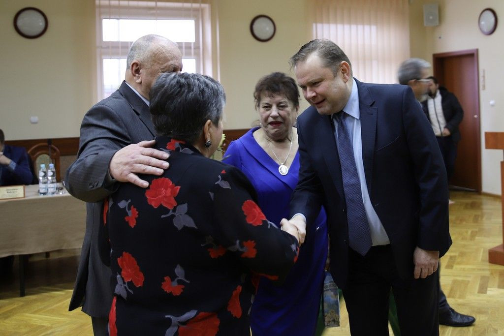 Uroczystość na sesji Rady Gminy Bolesławiec