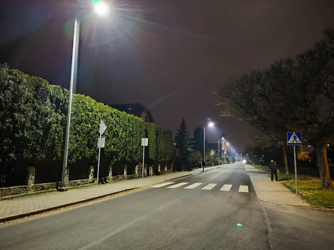 Nowe oświetlenie LED przy ulicy Łasickiej i Żeromskiego