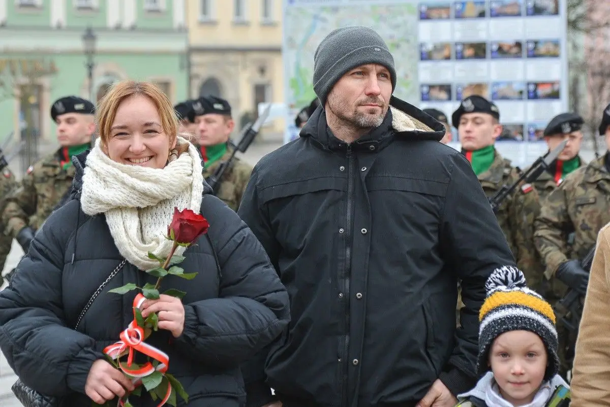Żołnierska przysięga na bolesławieckim Rynku