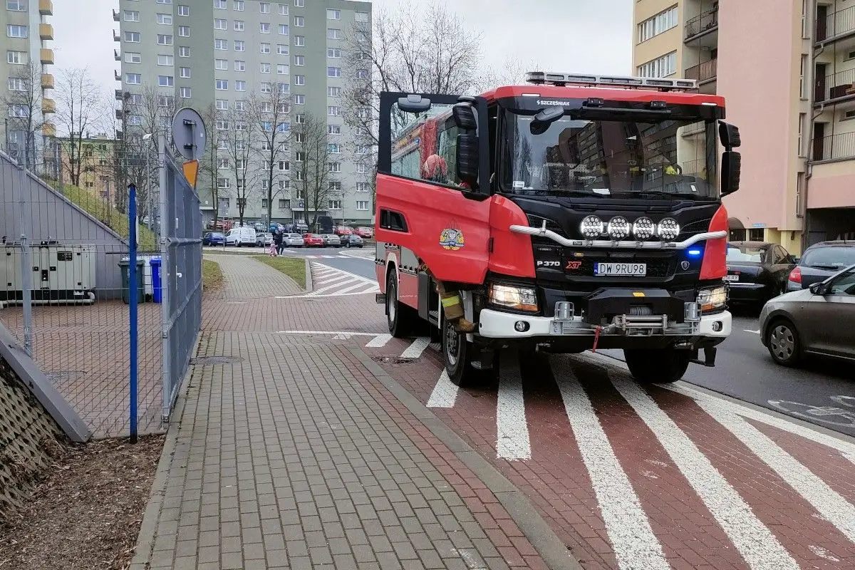 Akcja straży w Orce