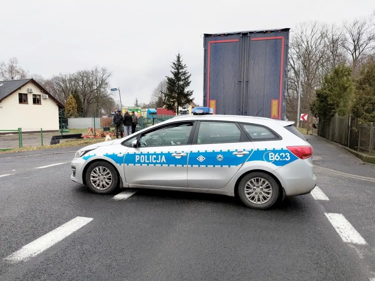 Wypadek w Trzebieniu