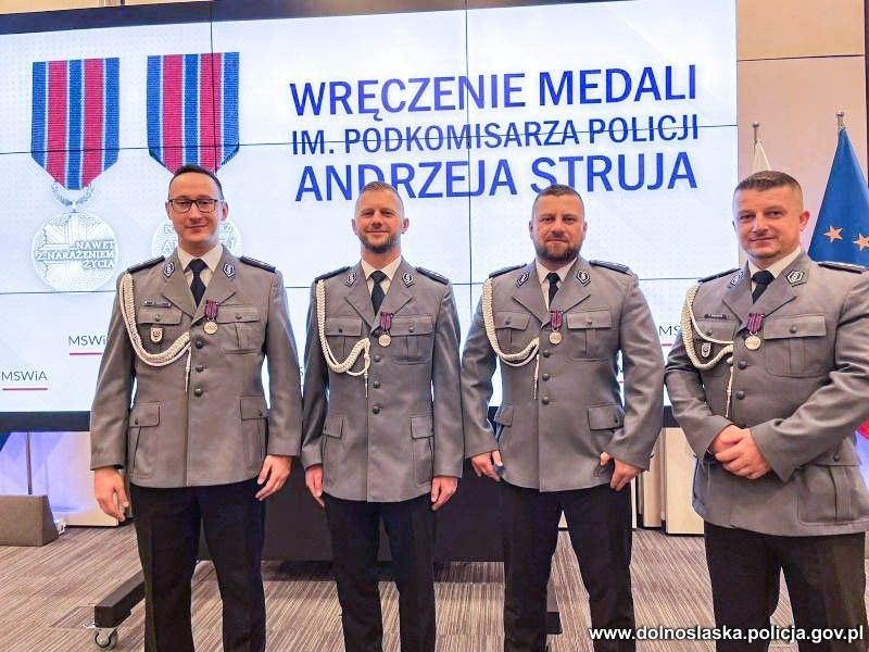 Uroczystość w MSWiA