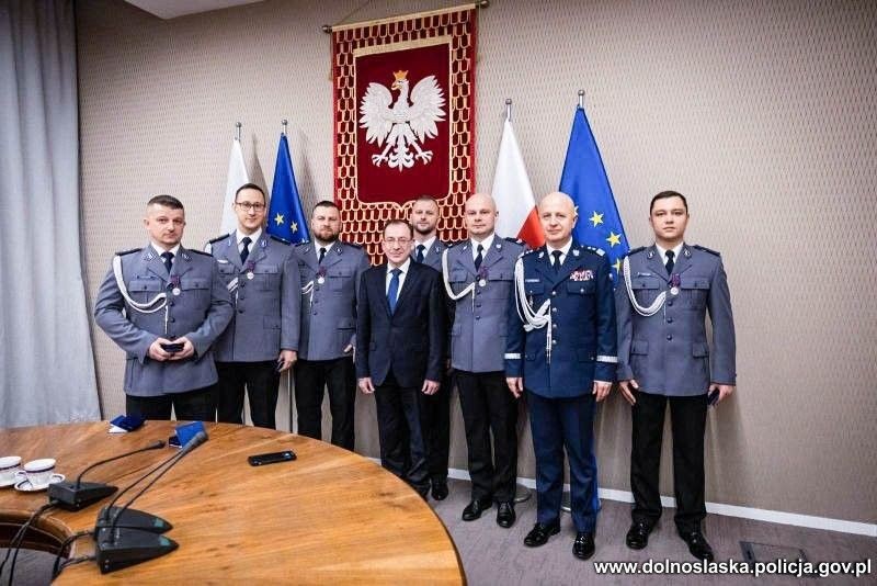 Uroczystość w MSWiA