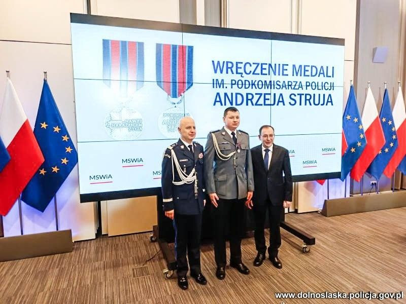 Uroczystość w MSWiA