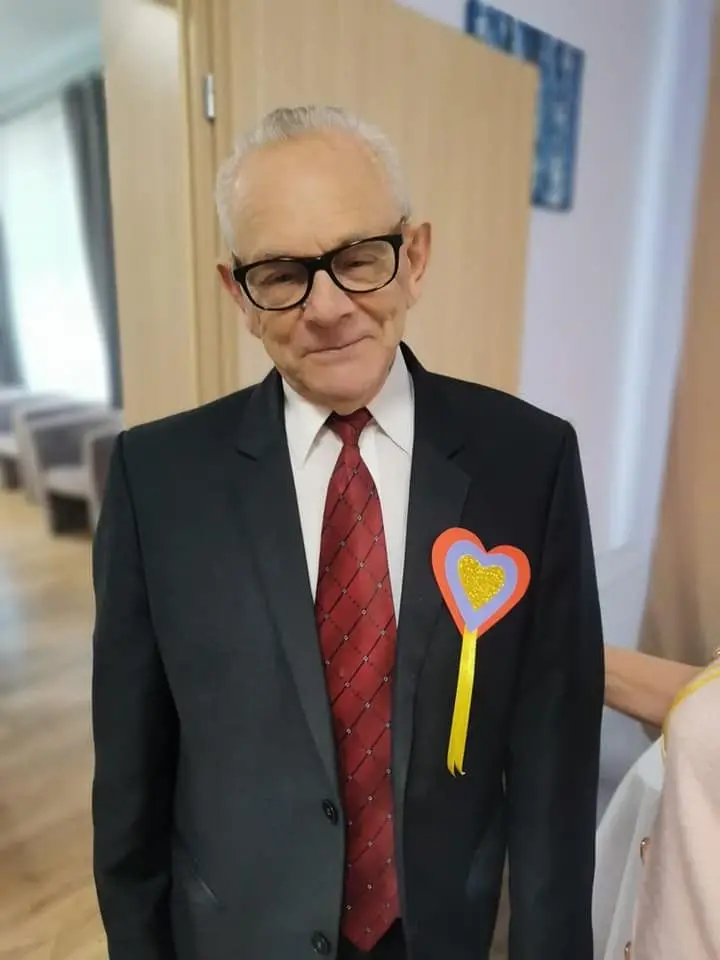 Zabawa walentynkowa w bolesławieckim Domu Dziennym Senior+
