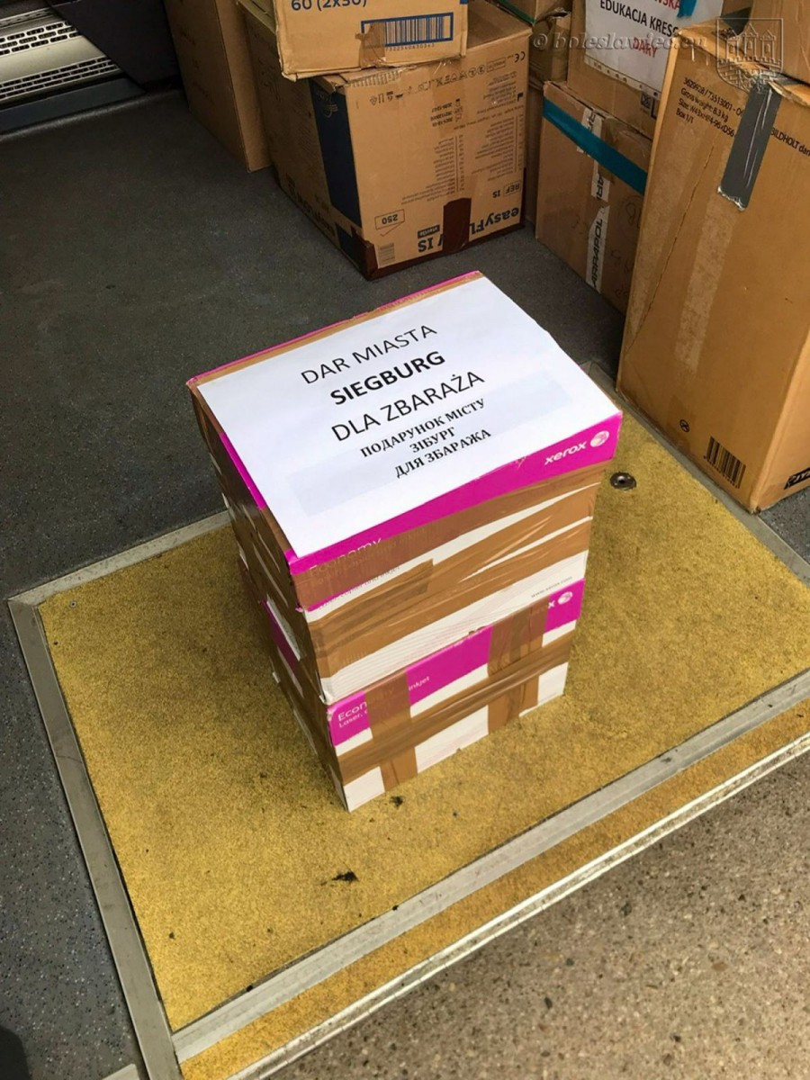 Ukraiński Zbaraż dostał od Miasta Bolesławiec autobus