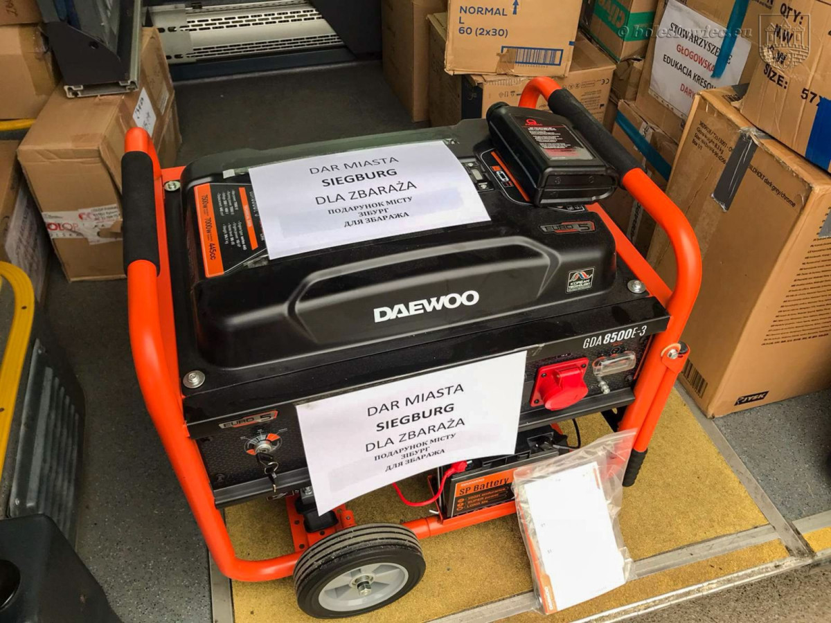 Ukraiński Zbaraż dostał od Miasta Bolesławiec autobus