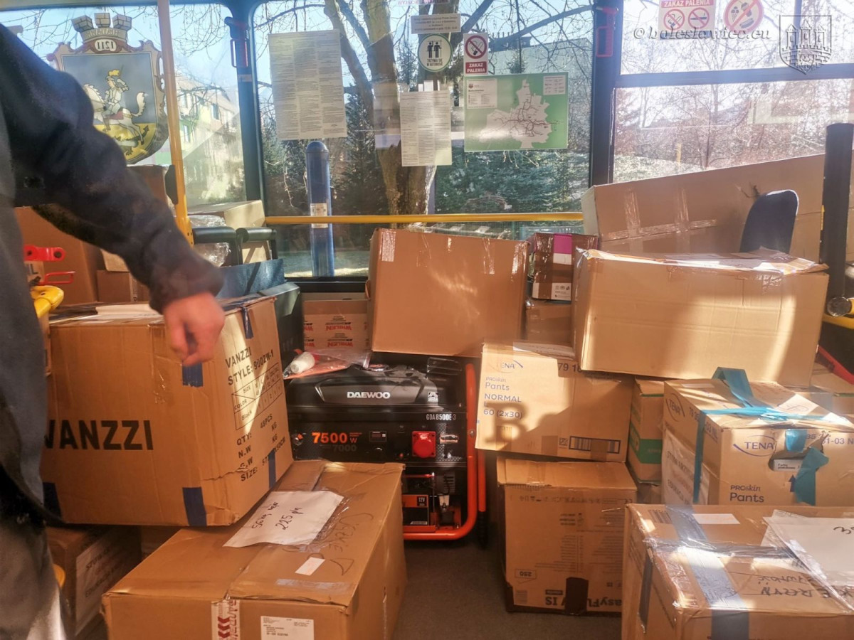 Ukraiński Zbaraż dostał od Miasta Bolesławiec autobus