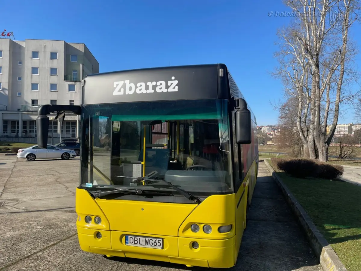 Ukraiński Zbaraż dostał od Miasta Bolesławiec autobus