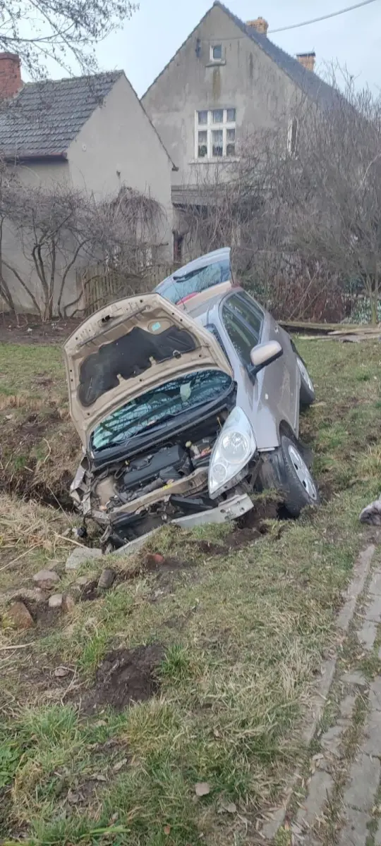 Działania strażaków z Gromadki