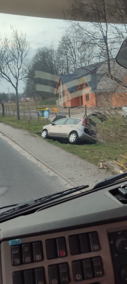 Działania strażaków z Gromadki