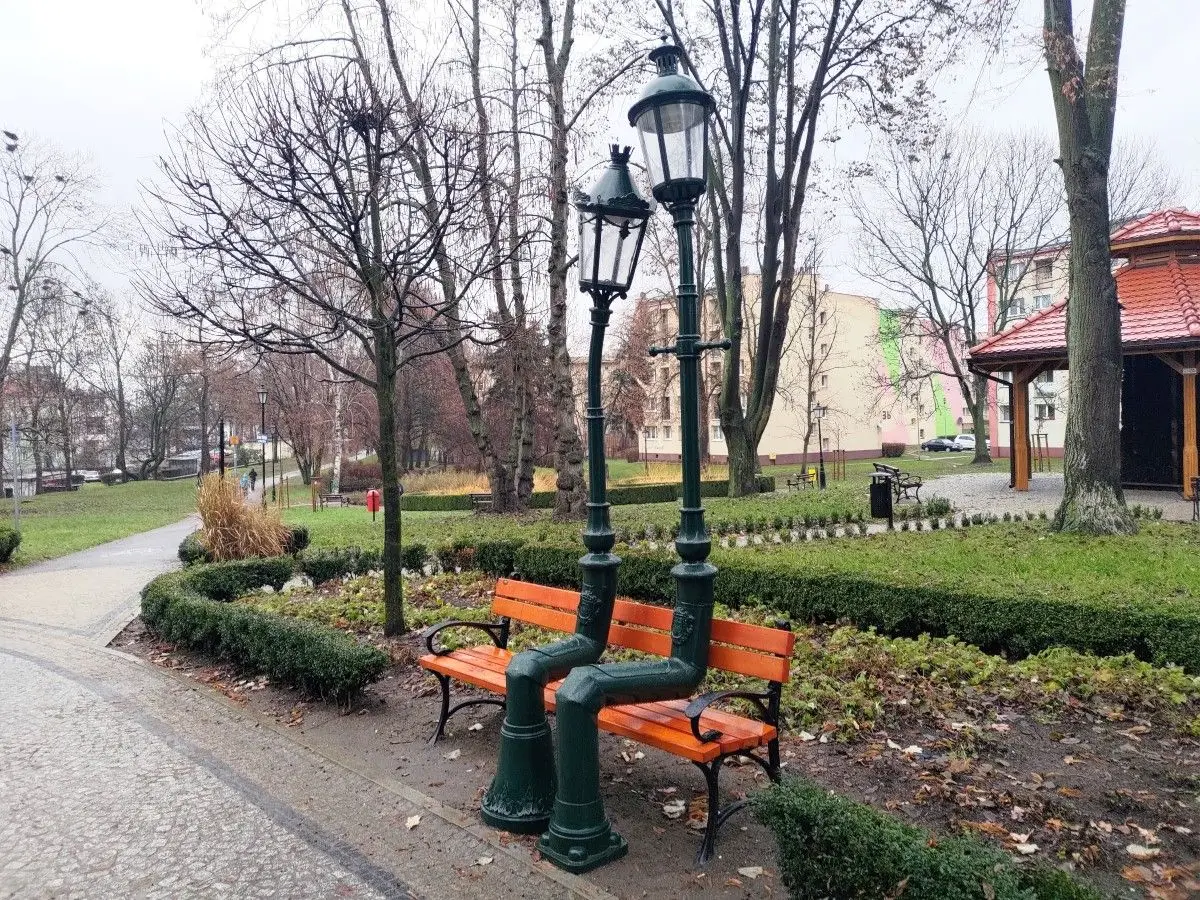 "Zakochane Latarnie" przy Centrum Wiedzy