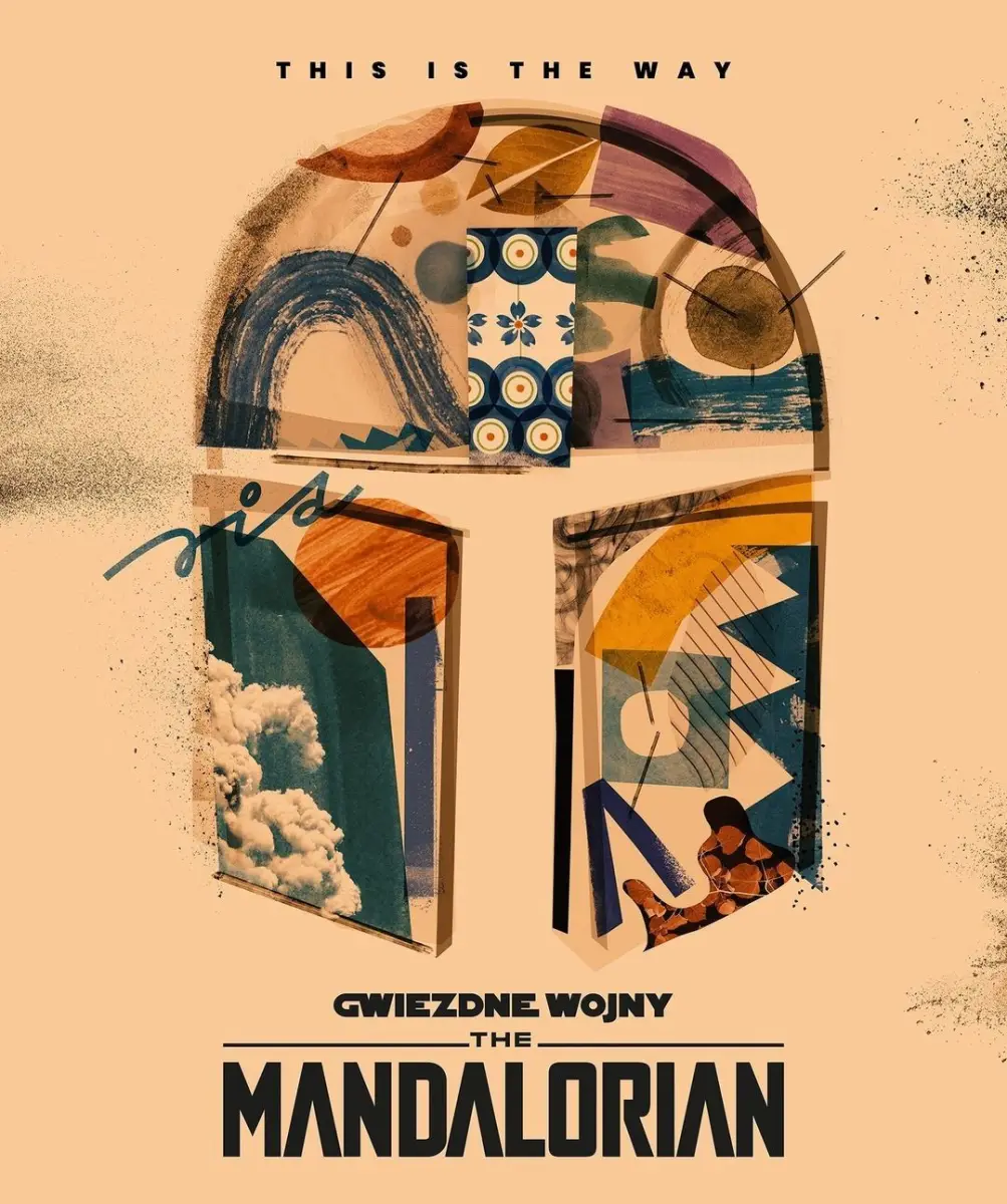 Plakat Mandalorianina