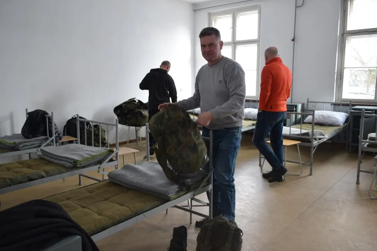 Rezerwiści rozpoczęli szkolenie w bolesławieckim pułku