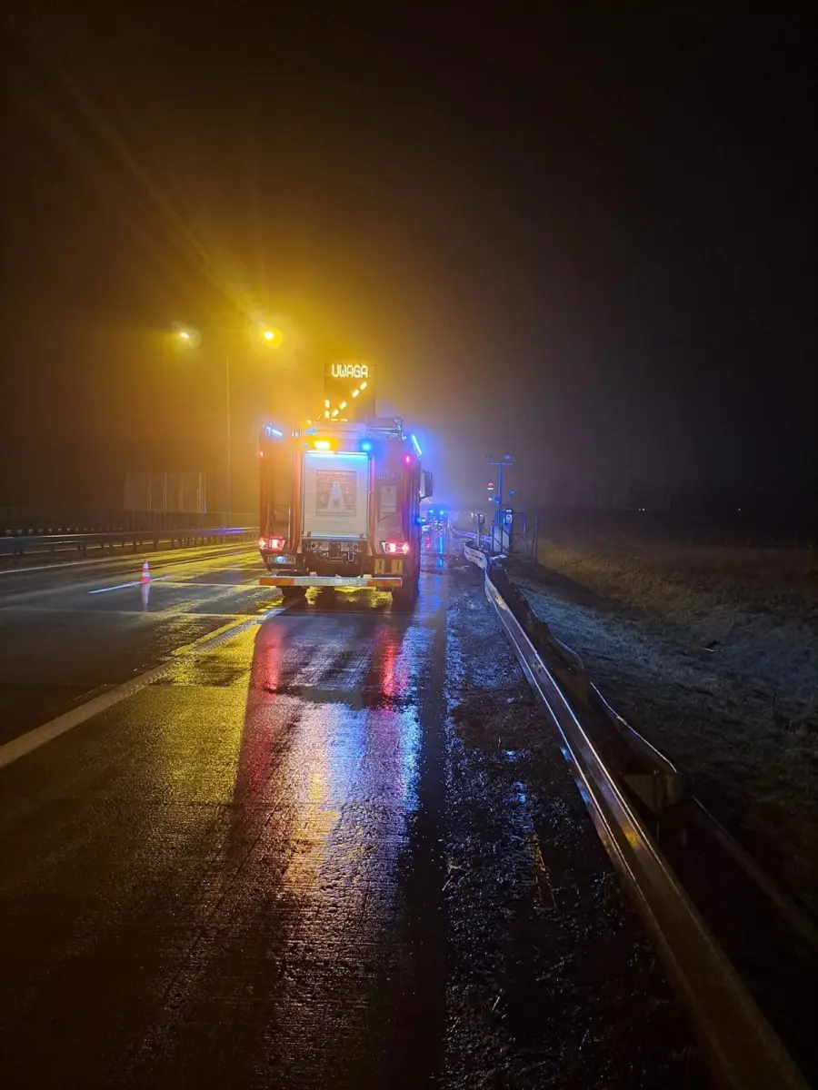Kolizja na A4