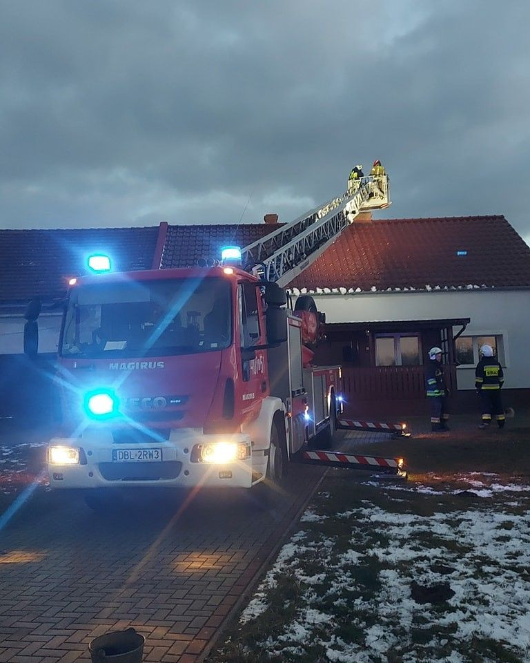 Pożar w Gierałtowie