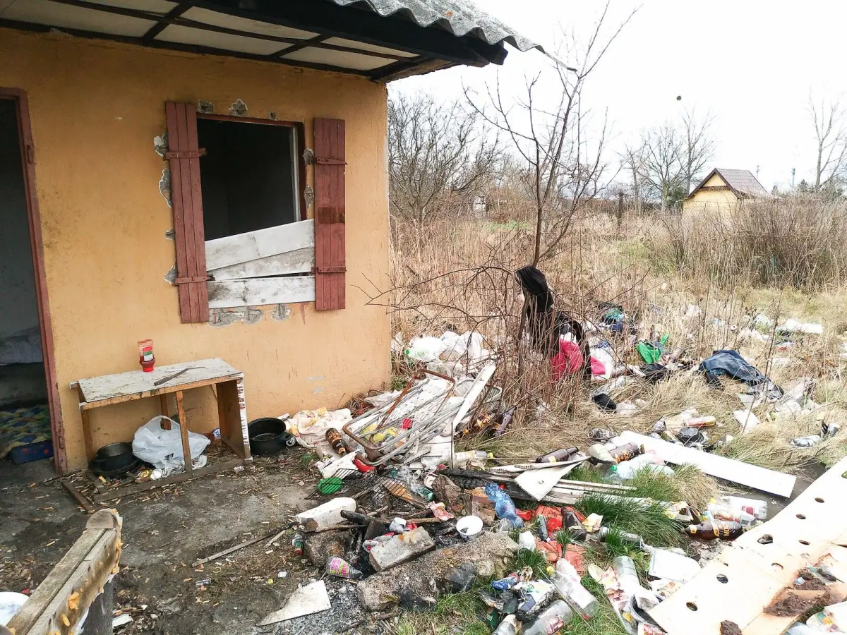 Miejsce, gdzie w nocy zostało zabrane 6-letnie dziecko