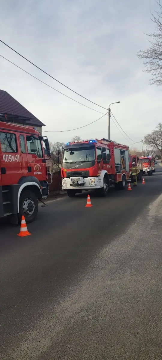 Pożar w Gromadce