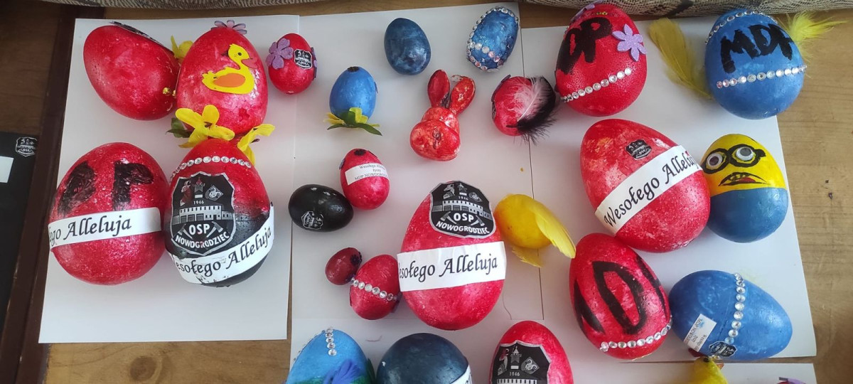 Młodzi strażacy z Nowogrodźca i ich dzieła