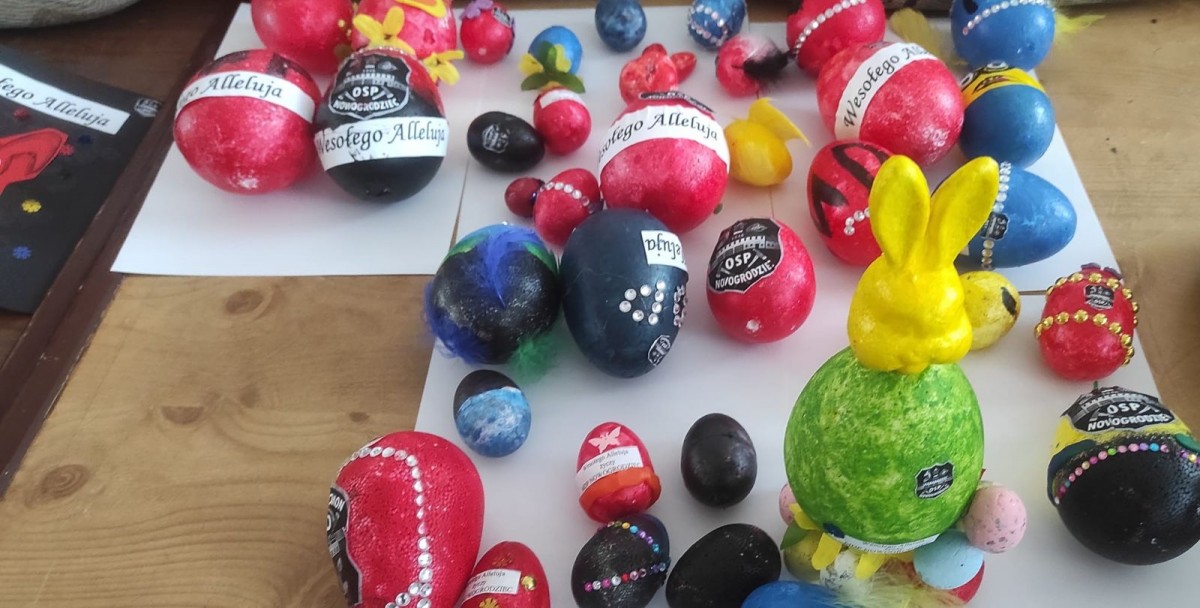 Młodzi strażacy z Nowogrodźca i ich dzieła