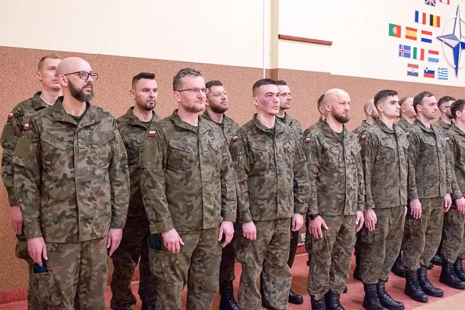 Przysięga w 10 Brygadzie Kawalerii Pancernej