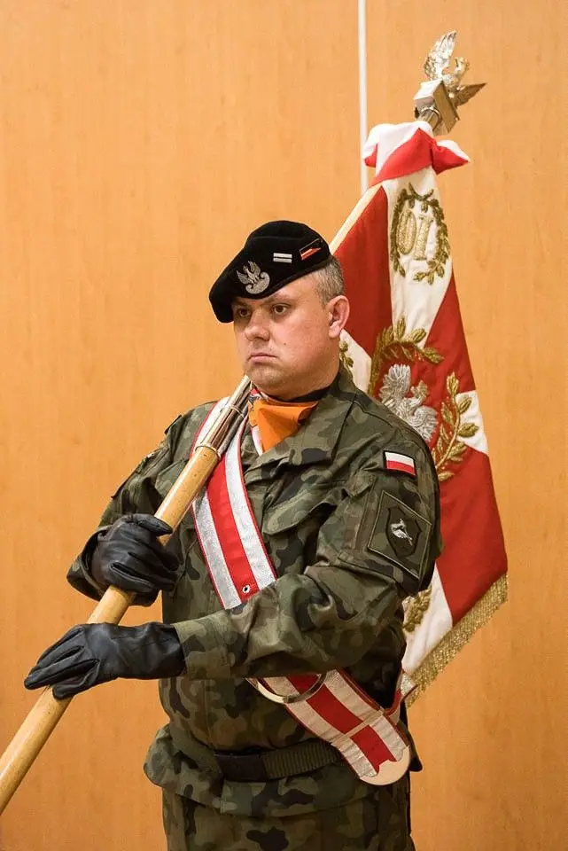 Przysięga w 10 Brygadzie Kawalerii Pancernej