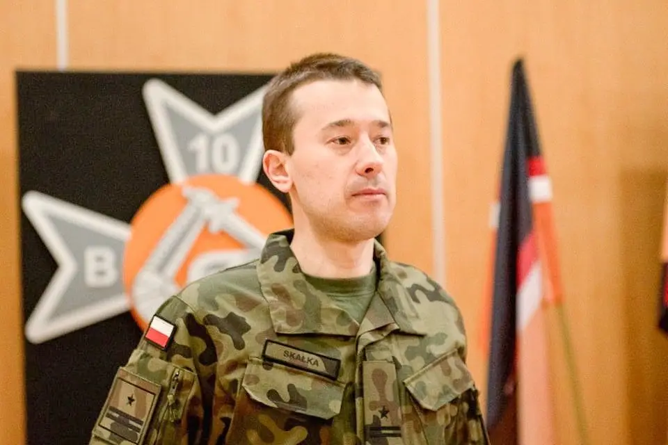 Przysięga w 10 Brygadzie Kawalerii Pancernej