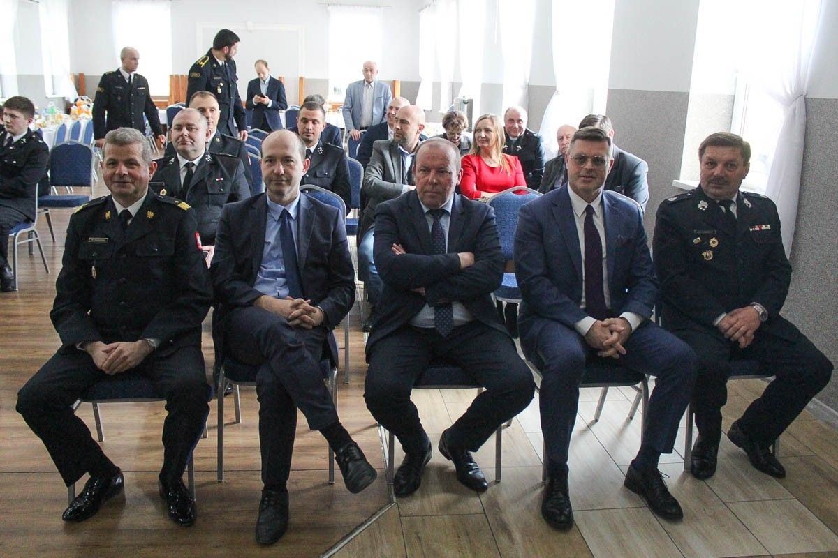 Uroczyste przekazanie promes dla jednostek OSP z powiatu bolesławieckiego, lwóweckiego i karkonoskiego