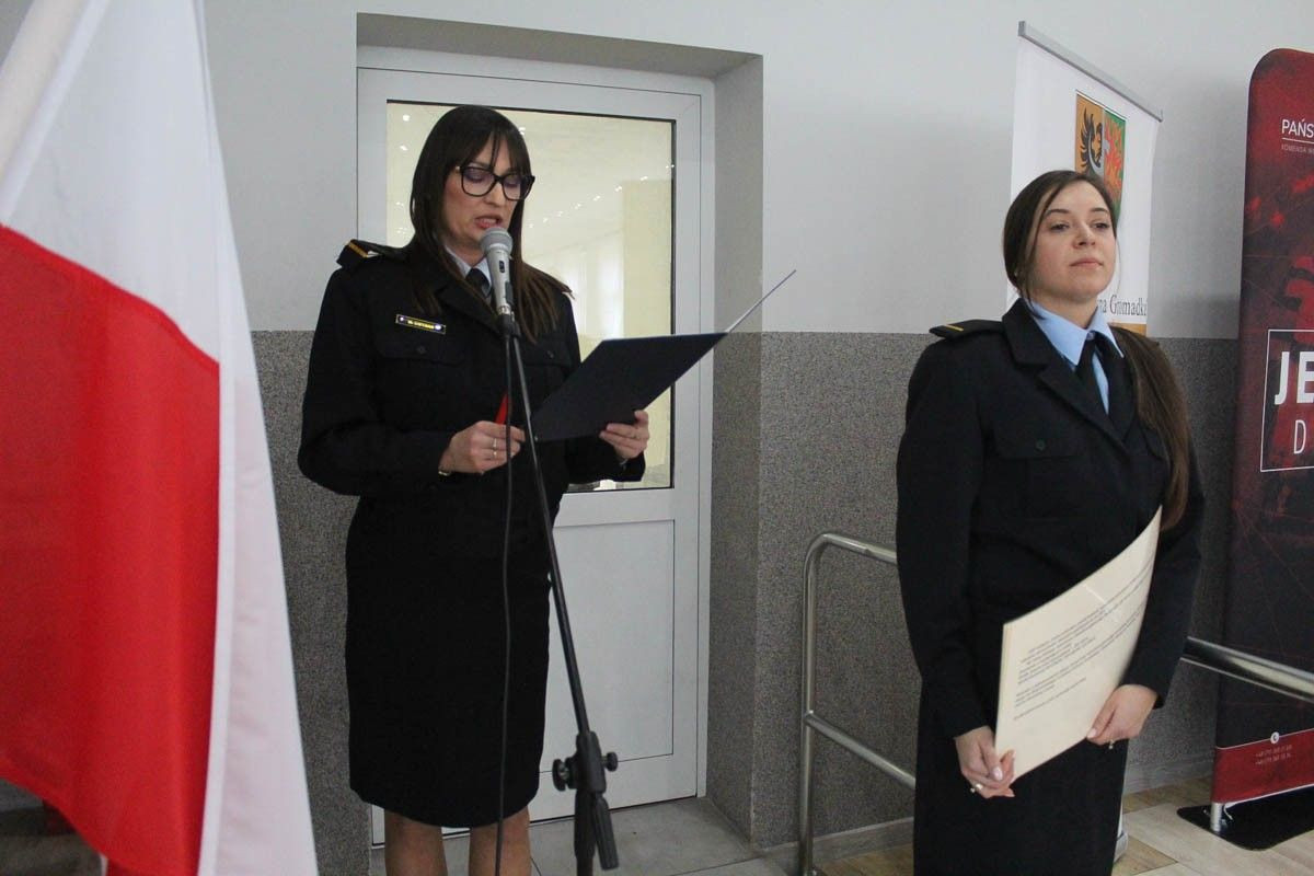 Uroczyste przekazanie promes dla jednostek OSP z powiatu bolesławieckiego, lwóweckiego i karkonoskiego