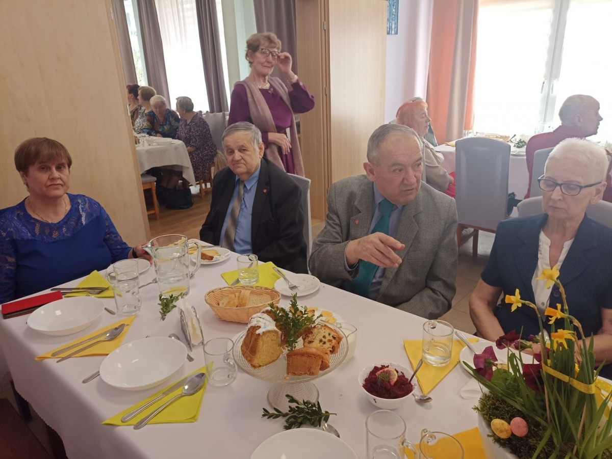 Spotkanie wielkanocne w Dziennym Domu Senior+ w Bolesławcu