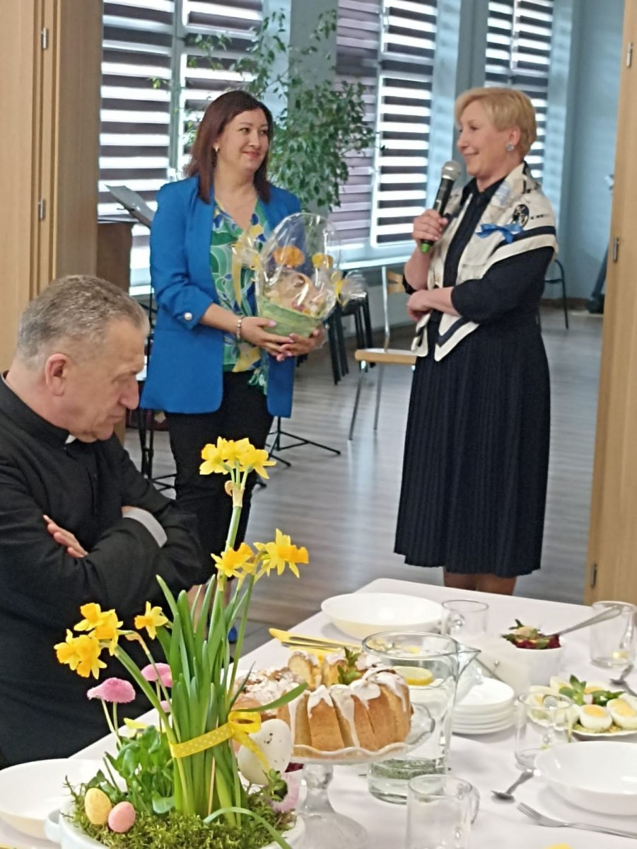 Spotkanie wielkanocne w Dziennym Domu Senior+ w Bolesławcu