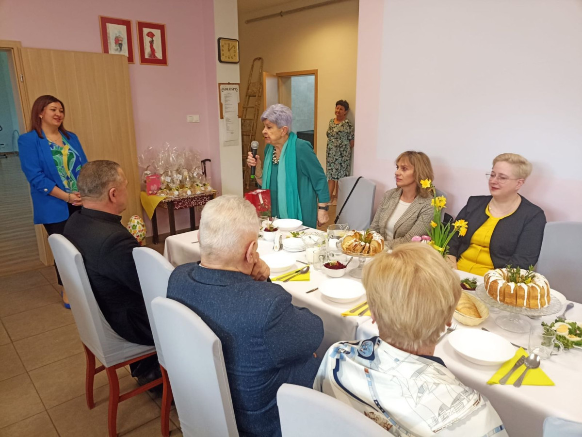 Spotkanie wielkanocne w Dziennym Domu Senior+ w Bolesławcu