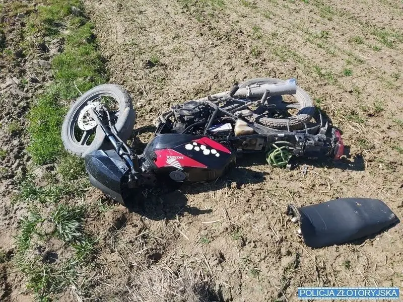 Radiowóz i motorower