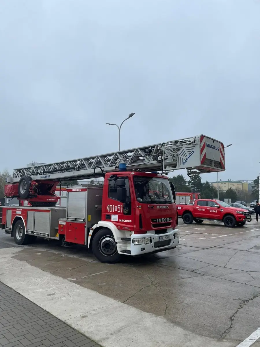 Ćwiczenia strażaków