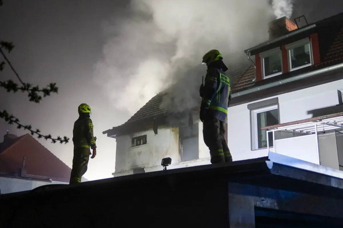 Pożar przy ul. Lipowej w Bolesławcu